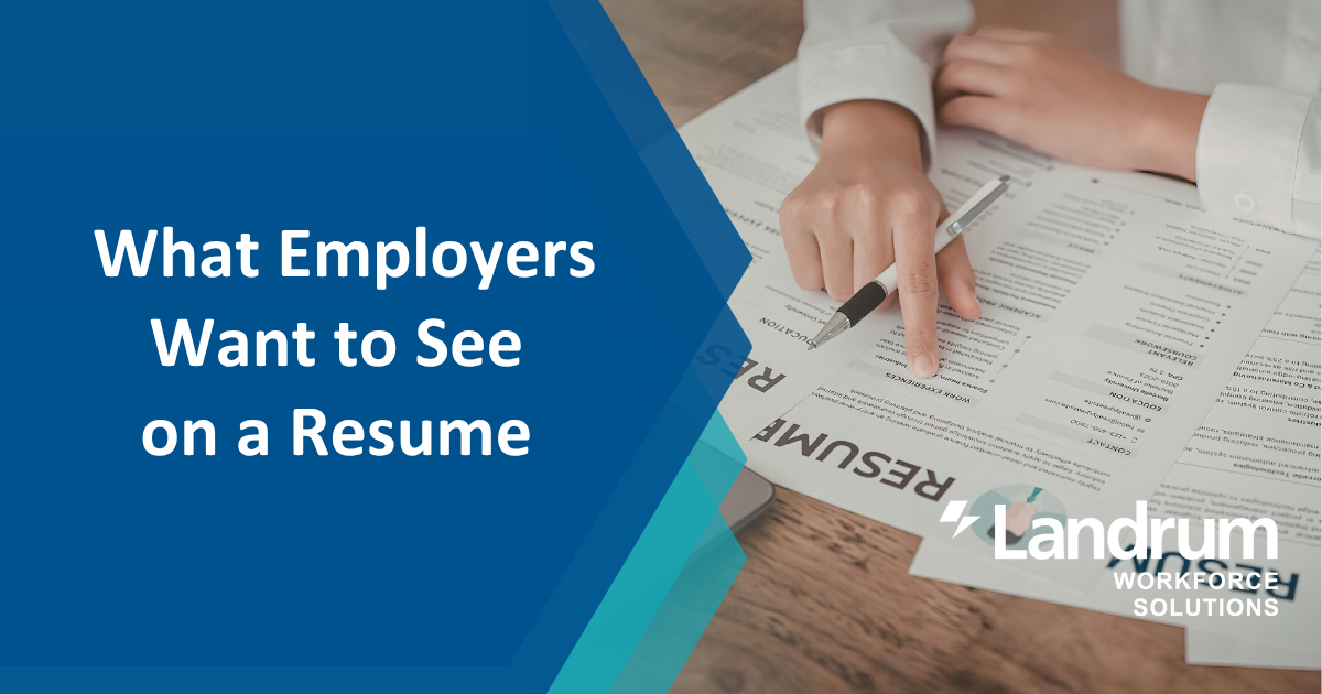 What Employers Want to See On A Resume Blog (2)
